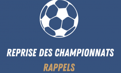 REPRISE CHAMPIONNAT