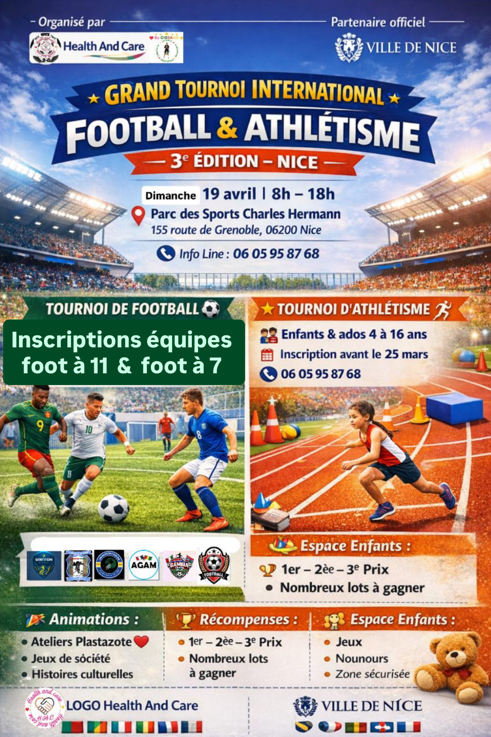 TOURNOI NICE - DIMANCHE 19 AVRIL