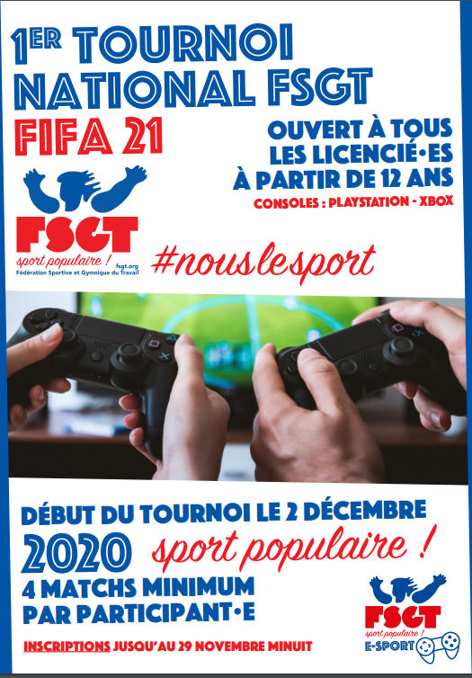 TOURNOI FIFA 2021