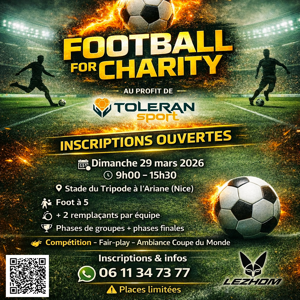 TOURNOI FOOT 5 - NICE 29 MARS